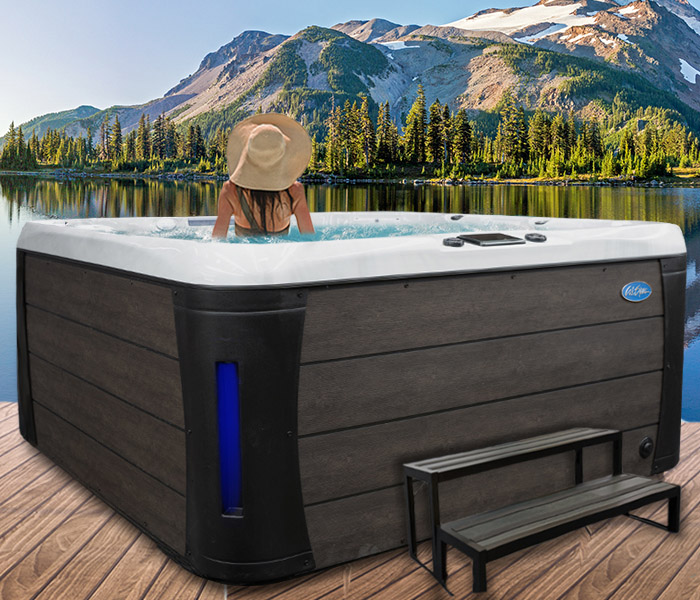 Calspas hot tub being used in a family setting - hot tubs spas for sale Crowley
