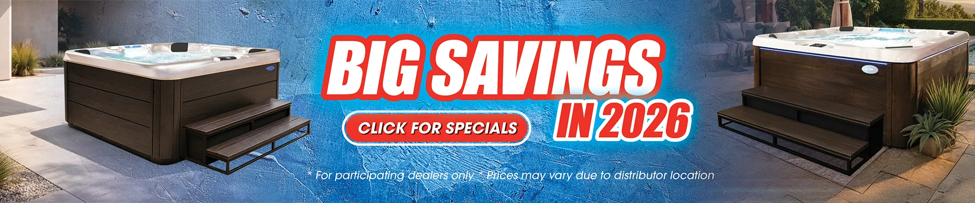 Calspas hot tub being used in a family setting - Crowley